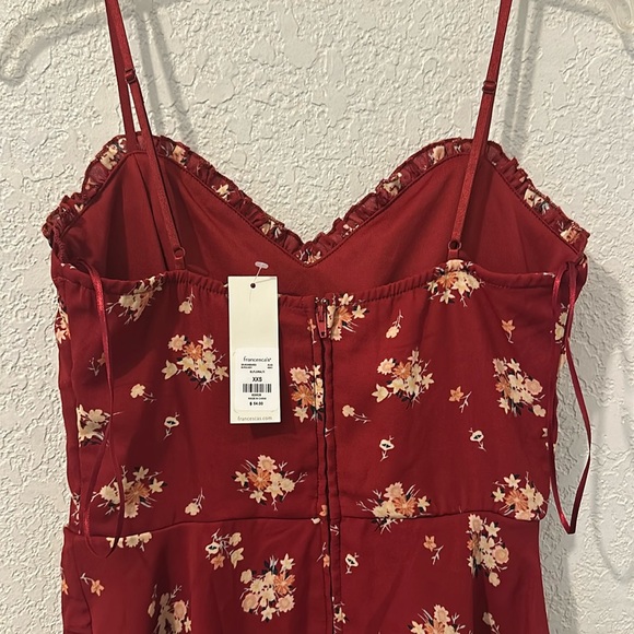 NWT Floral Print Mini Dress - Picture 3 of 3